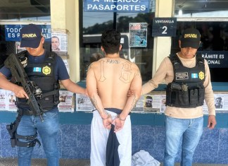 PNC captura y expulsa a pandilleros del Barrio 18 en San Marcos. Foto: PNC