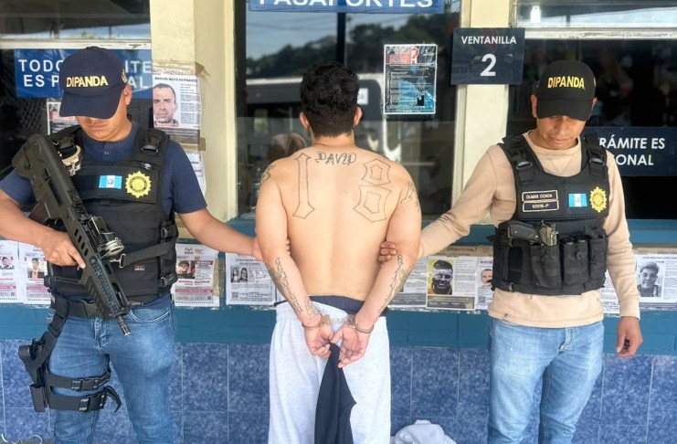 PNC captura y expulsa a pandilleros del Barrio 18 en San Marcos. Foto: PNC