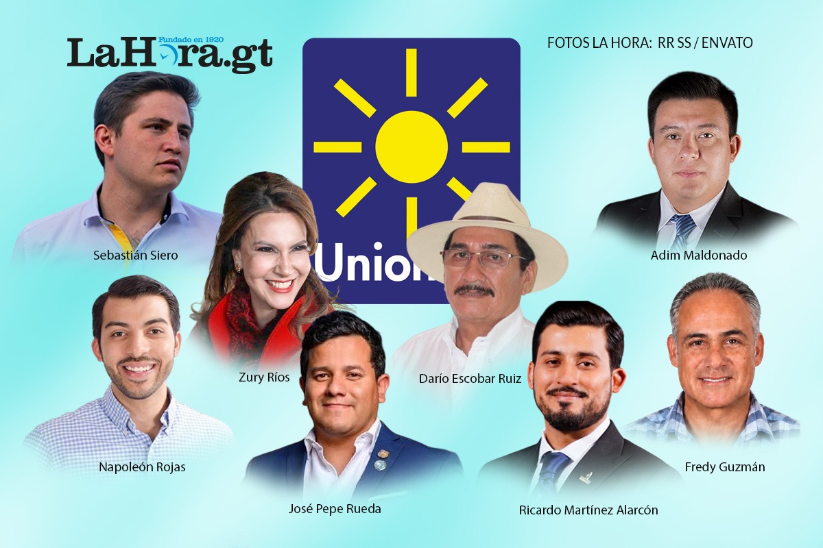 Algunos de los integrantes del partido Unionista