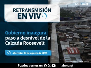 Retransmisión: Gobierno brinda conferencia tras inauguración de paso a desnivel de la Calzada Roosevelt