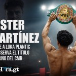 Lester Martínez conserva el título del CMB. Arte La Hora: Alejandro Ramírez.