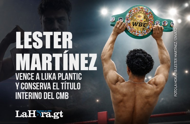 Lester Martínez vence a Luka Plantic y conserva el título interino del CMB Lester Martínez conserva el título del CMB. Arte La Hora: Alejandro Ramírez.