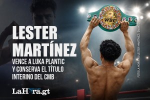 Lester Martínez vence a Luka Plantic y conserva el título interino del CMB