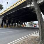 Puente vehicular del Anillo Periférico y calzada Raúl Aguilar Batres. Foto La Hora: José Orozco.