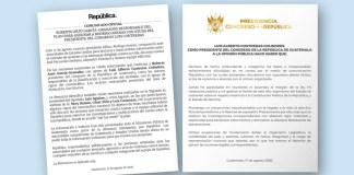 Comunicado de República