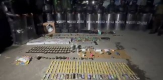 Una requisa realizada en la cárcel de "El Boquerón" dejó más de 300 objetos decomisados, entre ellos licor, drogas y hasta fuegos artificiales.