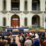 Campaña se lanzó en el Palacio Nacional. Foto La Hora: Gobierno de Guatemala