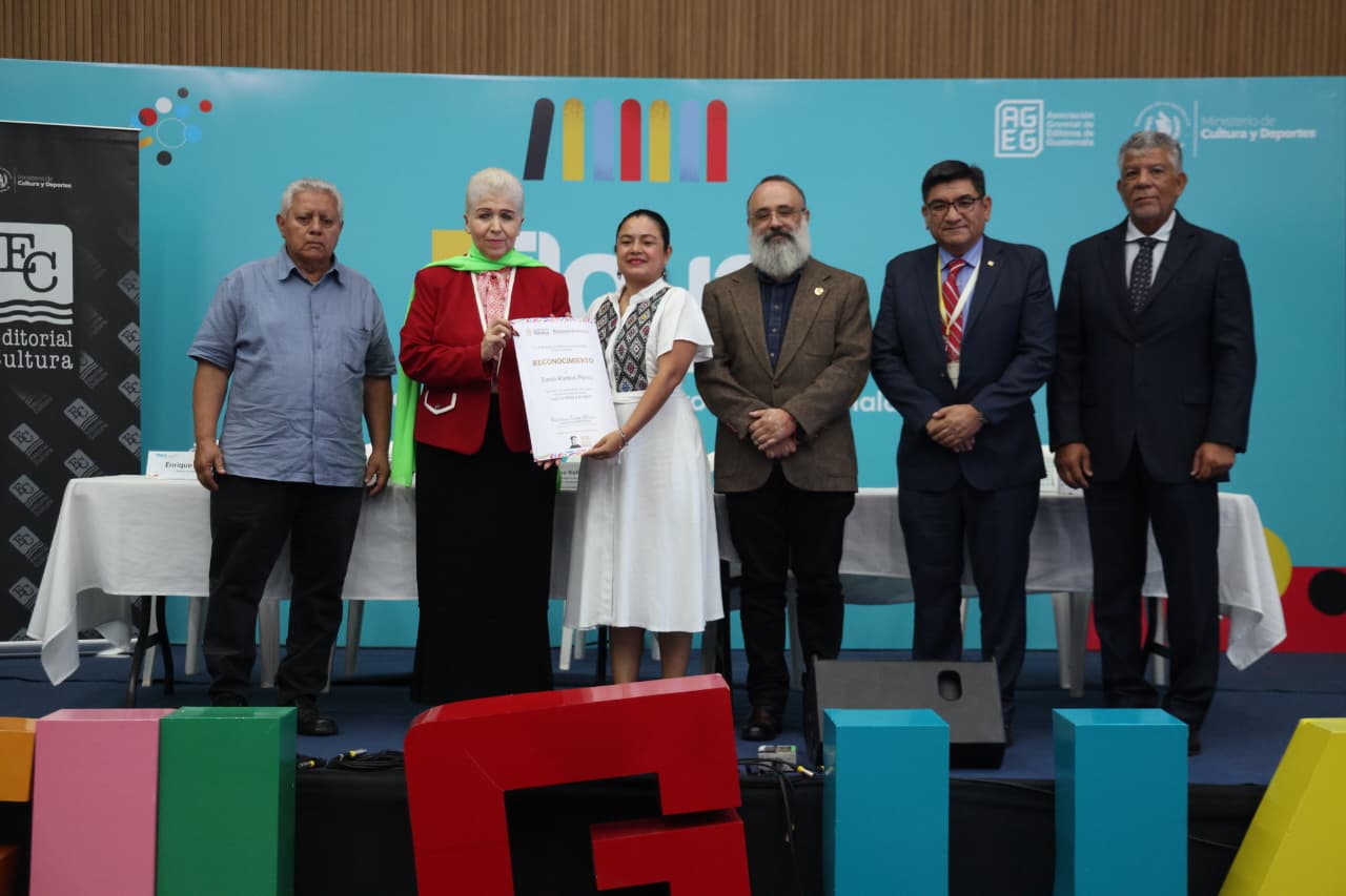 Tania Ramos Pérez, ganadora del premio "Luis Cardoza y Aragón" 2026. Foto La Hora: Ministerio de Cultura. 