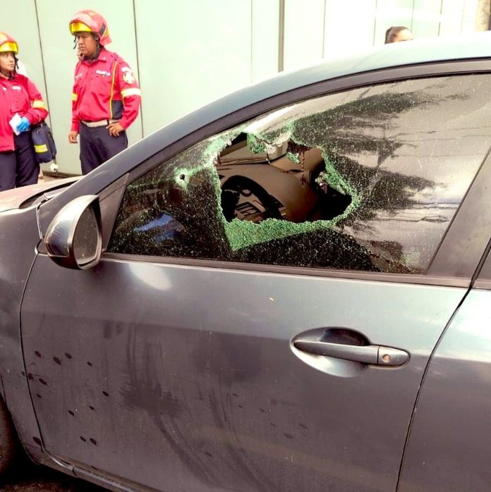 Tensión en zona 10 con disparos a un vehículo por intento de asalto, persecución y capturas