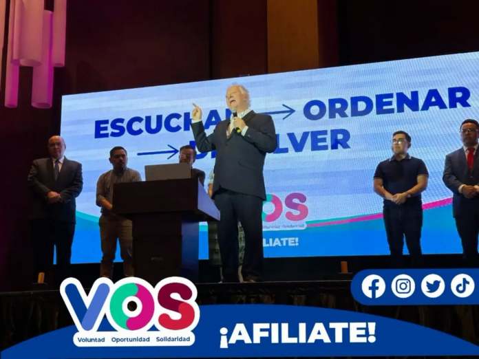 Lionel Toriello fue presentado por VOS como coordinador de la agenda ciudadana y se perfila como la posible carta presidencial de un partido surgido de una ruptura con la UNE.