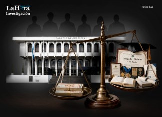 La investigación de La Hora sobre la negociación de plazas dentro del Organismo Judicial abre preguntas sobre los controles institucionales, la influencia política y las posibles consecuencias para la administración de justicia. Foto La Hora: Víctor García.