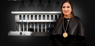 Presidenta del Organismo Judicial reconoce denuncia por venta de plazas, pero no pasó nada La presidenta de la Corte Suprema de Justicia y del Organismo Judicial, Claudia Paredes, durante una actividad institucional. La Hora investigó una llamada en la que se negocia una plaza dentro del OJ a cambio de dinero y se mencionan recomendaciones políticas.
