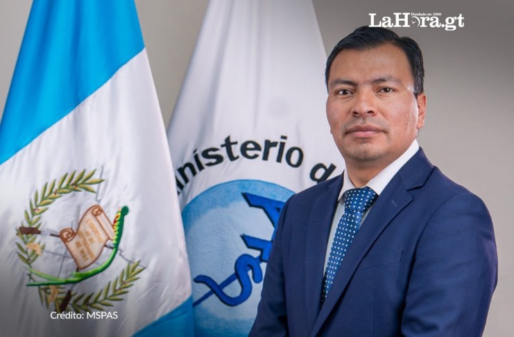 Juramentan a Carlos Santa Cruz como viceministro de Atención Primaria en Salud. Foto La Hora: MSPAS.
