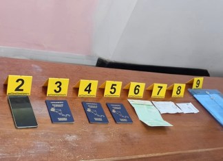 Evidencia incautada durante operativo. Foto La Hora: PNC
