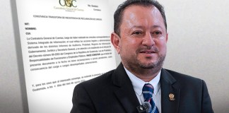 El rector de la Usac Walter Mazariegos