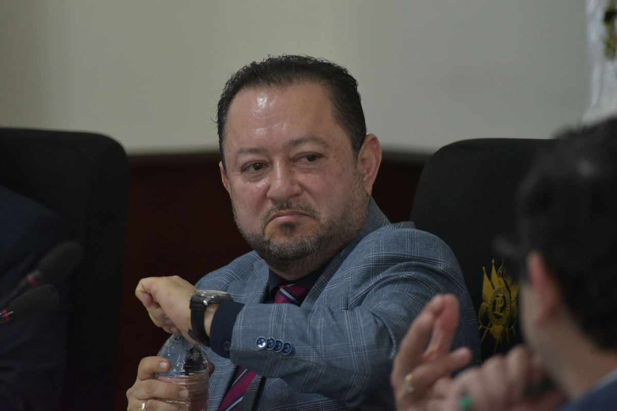 Walter Mazariegos, señalado de llegar dos veces como rector de la Usac por medio de fraude, obtuvo su finiquito un mes después de tomar el cargo. Foto La Hora: Archivo.