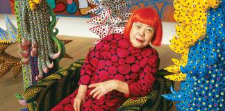Yayoi Kusama. Foto La Hora: The Wall Street Journal/Nobuyoshi Araki