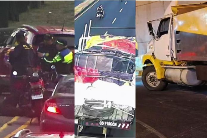 Accidentes afectan el tránsito