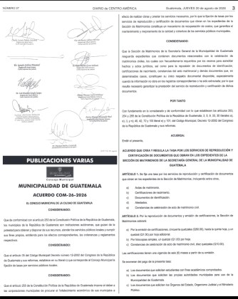 acuerdo com 26 2026