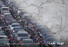 Obras del AeroMetro provocaron durante la semana tránsito vehicular más intenso. Foto La Hora: Alejandro Ramírez.