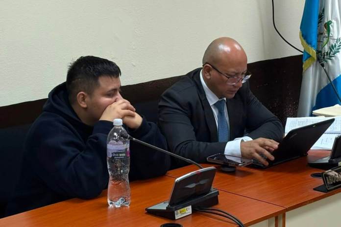 El Tribunal Quinto de Sentencia Penal se dispone a entrar a la fase final del juicio por el asesinato del oftalmólogo, Miguel Ángel Campos. Foto La Hora: Daniel Ramírez