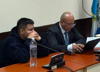 El Tribunal Quinto de Sentencia Penal se dispone a entrar a la fase final del juicio por el asesinato del oftalmólogo, Miguel Ángel Campos. Foto La Hora: Daniel Ramírez