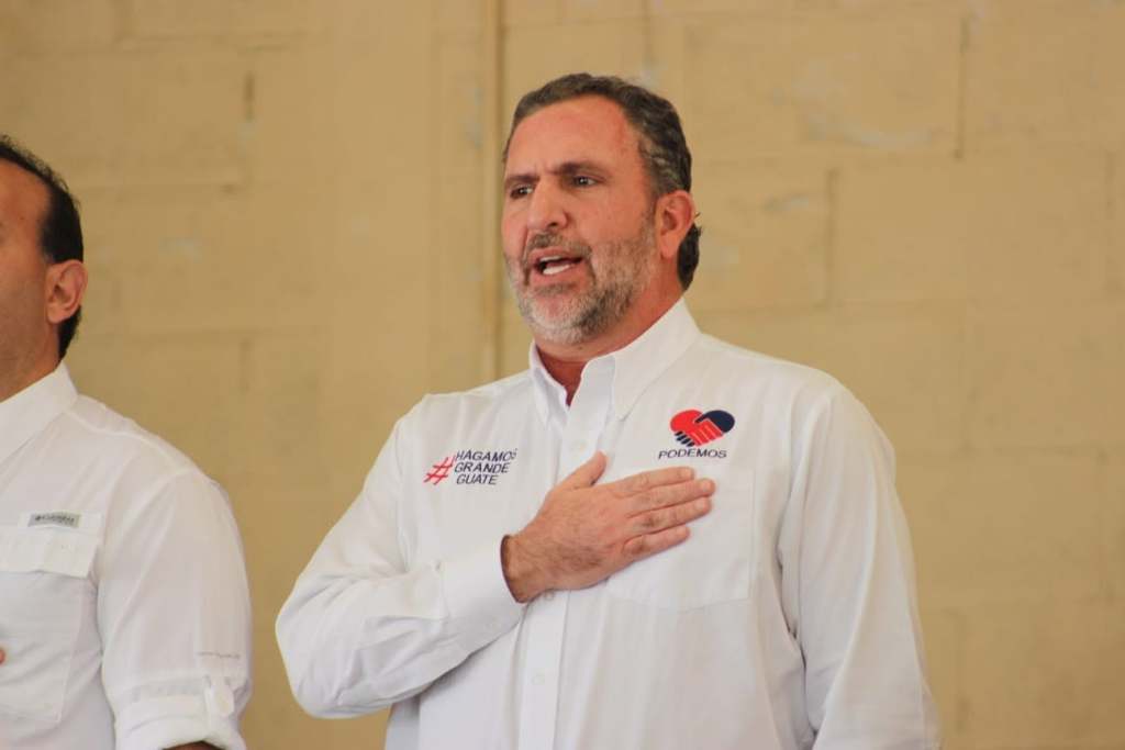 Roberto Arzú buscó la presidencia Podemos. Foto La Hora: Roberto Arzú