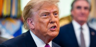 Archivo del presidente de EE. UU., Donald Trump, en la Casa Blanca. Foto La Hora: EFE