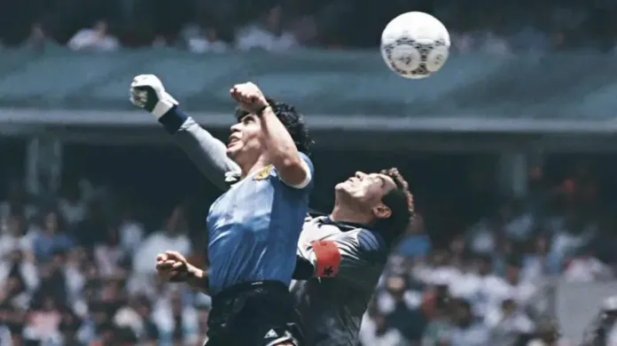 balon la mano de dios foto BBC