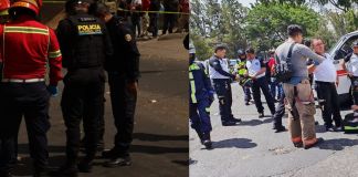 Tránsito complicado a inmediaciones de El Trébol por cierre tras ataque armado La Policía MT de la capital informó que el carril reversible que pasa por el estadio El Trébol, zona 3, quedó deshabilitado por el hecho de violencia. Foto La Hora: CBV y BM