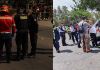 La Policía MT de la capital informó que el carril reversible que pasa por el estadio El Trébol, zona 3, quedó deshabilitado por el hecho de violencia. Foto La Hora: CBV y BM