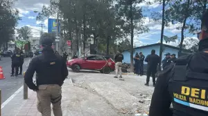 Primera captura tras masacre en Boca del Monte, PNC detiene a joven con vehículo hurtado