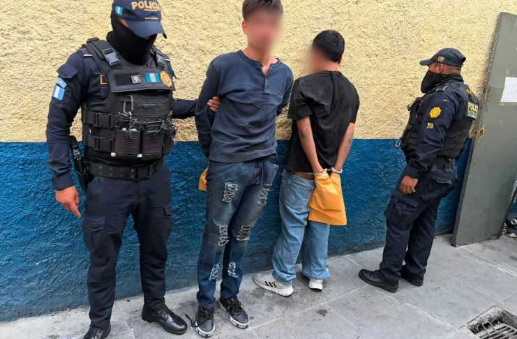Reportan la captura de dos presuntos responsables de un ataque armado registrado en zona 6 capitalina.