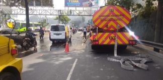 Cierre temporal de carril por incendio en La Bethania afecta el tránsito en la Martí y Avenida Elena Incendio La Bethania