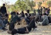 Marruecos intercepta a inmigrantes irregulares que quieren pasar a la ciudad española de Ceuta desde Castillejos. Foto La Hora: EFE