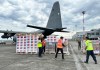 La ayuda comienza a llegar a las zonas más alejadas afectadas por el terremoto en Colombia La ayuda internacional comenzó a llegar a lugares lejanos afectados por el terremoto. Foto La Hora: EFE