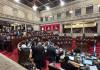 Congreso y la UNE siguen su pulso con el Ejecutivo y arraigan a ministros con Interpelaciones El Congreso programó 28 interpelaciones contra los ministros del gobierno de Bernardo Arévalo.
