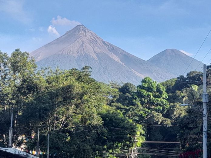 conred volcan de fuego Volcán de Fuego