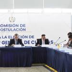 La Comisión de Postulación para titular de la Contraloría General de Cuentas (CGC) fijó el perfil para quien busque ocupar el cargo. Foto La Hora: José Orozco