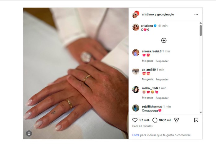 La pareja, según Vouge, se llevó a cabo en la intimidad del círculo más cercano en Portugal. Foto La Hora: EFE