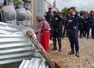 Por cuestiones de seguridad, Fiscalía de Asuntos Administrativos investigará actuar de PNC durante desalojo en Nebaj La fiscalía de Nebaj, Quiché, trasladó la investigación contra la PNC por el desalojo ejecutado contra Juana Santiago a la fiscalía de Asuntos Administrativos. Foto La Hora: Redes Sociales