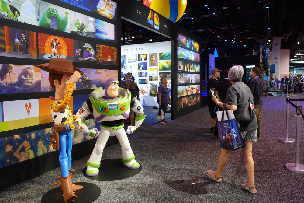 La D23 exhibe todas las novedades de la marca. Foto La Hora: EFE.