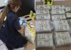 Dólares incautados en Chisec, Alta Verapaz.