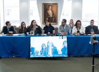 David Gaitán, Flor de María Gálvez y Juan Francisco Sandoval expusieron ante la CIDH las consecuencias del exilio forzado y pidieron mantener el seguimiento a la situación de Guatemala.