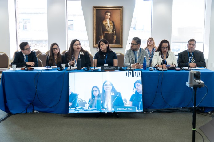 eXILIADOS (1) David Gaitán, Flor de María Gálvez y Juan Francisco Sandoval expusieron ante la CIDH las consecuencias del exilio forzado y pidieron mantener el seguimiento a la situación de Guatemala.