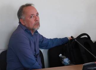 El Tribunal Décimo de Sentencia Penal inició juicio contra una persona acusada de estafa y lavado de dinero al supuestamente usar una ONG para engañar constructores y municipalidades. Foto La Hora: Daniel Ramírez