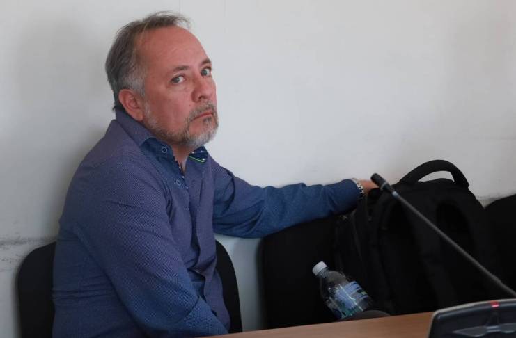 El Tribunal Décimo de Sentencia Penal inició juicio contra una persona acusada de estafa y lavado de dinero al supuestamente usar una ONG para engañar constructores y municipalidades. Foto La Hora: Daniel Ramírez