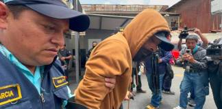 El Juzgado de Turno dictó falta de mérito a favor del supuesto líder de "Los Taxistas del Viejo" señalado de otro delito. Foto La Hora: Daniel Ramírez