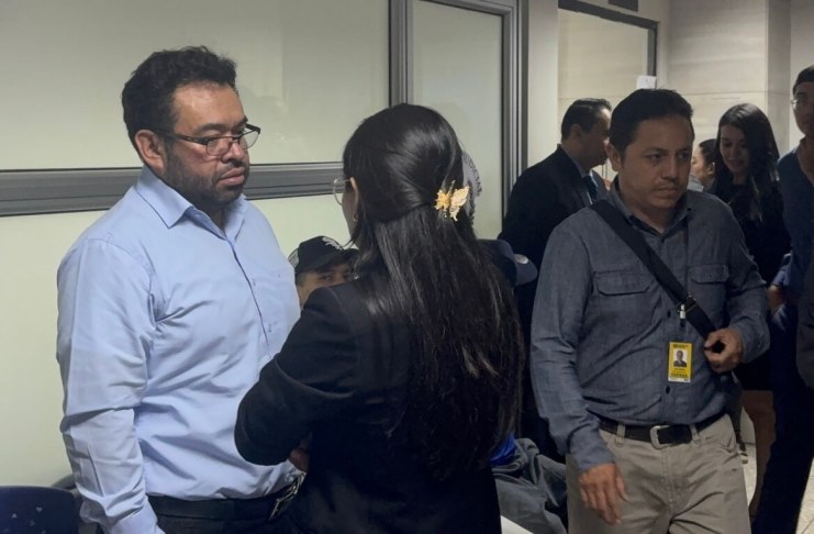El MInisterio Público solicitó que el ex vicministro del MAGA, Nick Estrada, sea enviado a juicio por su vinculación al caso Fertilizantes. Foto La Hora: Daniel Ramírez