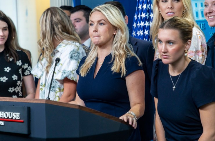 Trump aún no ha tomado una decisión sobre el reemplazo de Karoline Leavitt Archivo de la Secretaria de Prensa de la Casa Blanca, Karoline Leavitt. Foto La Hora: EFE